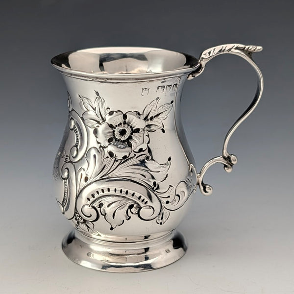 1898 年英國古董純銀小馬克杯,67 克,James Deakin & Sons